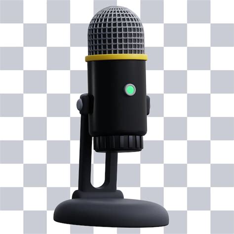 Premium PSD Podcast Microphone