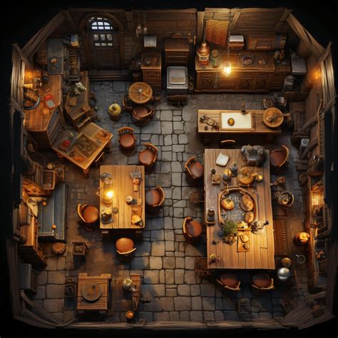 10 Tavern Battle Maps Dnd Battle Map Pathfinder D D Battlemap