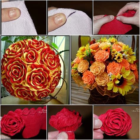 How To Make Paper Rose Flower Bouquet Best Flower Site