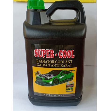 Jual Harga Murah Air Radiator Super Cool Hijau L Radiator Coolant