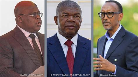 Kagame Na Tshisekedi Barongera Guhurira I Louanda Muri Angola Kuri Uyu