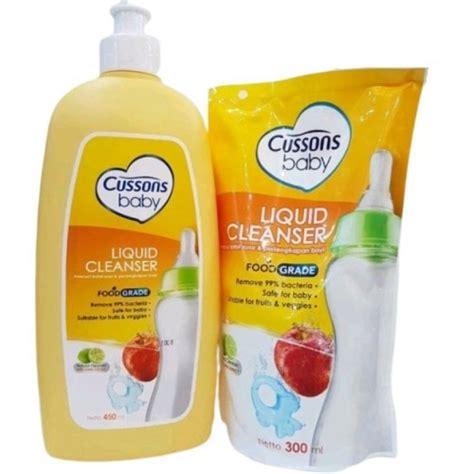 Jual Cussons Baby Liquid Cleanser Ml Botol Free Ml Refill