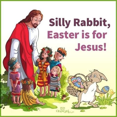 Happy Easter Jesus Bunny