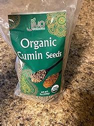 Amazon Jiva USDA Organic Cumin Seeds Whole 7oz Packaged In