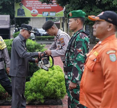 Bupati Pimpin Apel Kesiapan Penanggulangan Bencana Alam