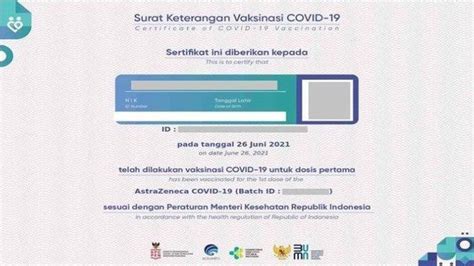 Sertifikat Vaksin Ke 2 Tidak Muncul Berikut Dua Cara Untuk