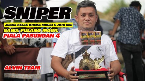 Piala Pasundan Murai Batu Sniper Berhasil Bawa Pulang Mobil Di