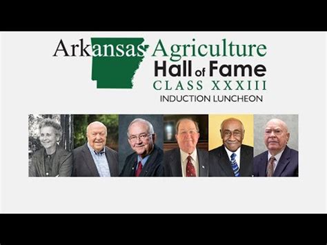 Arkansas Agriculture Hall Of Fame Youtube