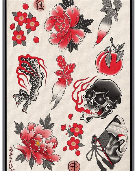 Traditional Japanese Tattoo Design Meanings