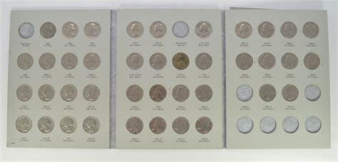 Washington Quarter Collection in Album - High Face Value Dollar Amount | Property Room