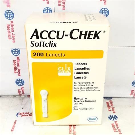 Jual Accu Check Softclix Lancet Satuan Blood Lancet Untuk Alat Accu