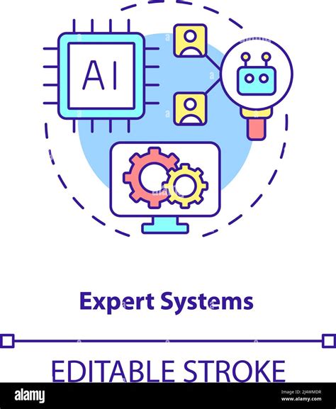 Expert Systems Concept Icon Stock Vector Image And Art Alamy