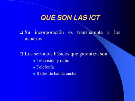 Ppt Proyectos De Infraestructuras Comunes De Telecomunicaci N Ict