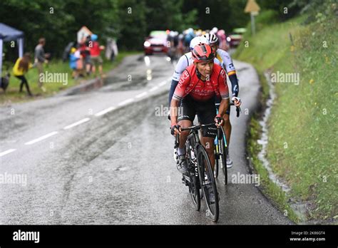 Quintana Nairo Col Of Team Arkea Samsic During Stage Of The Tour