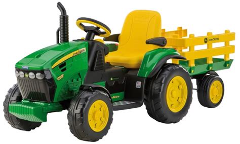 John Deere Ground Force EL Traktor med anhænger 12V Kr 2 895 på