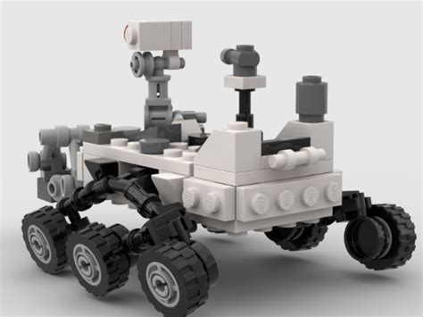 Lego Moc Mars Curiosity Rover By Ethank Rebrickable Build With Lego