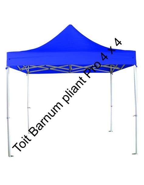 Toit Barnum Pliant Pro 4 X 4 M Bleu