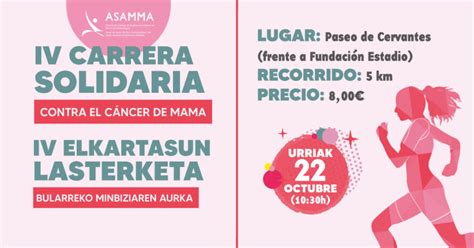 La Marea Rosa Contra El C Ncer De Mama Regresa A Vitoria Gasteiz