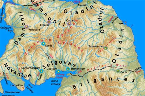 The Antonine Wall Ran Along Scotlands Central Belt And Further South