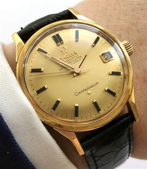 Perfect Omega Constellation Solid Gold Automatic de Lux | Vintage Portfolio