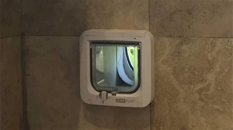 How To Fit A Cat Flap Through Bathroom Or Tiled Wall Sureflap