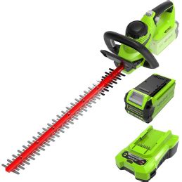 Taille Haies Greenworks 40v 2ah 61cm Chargeur Tecniba