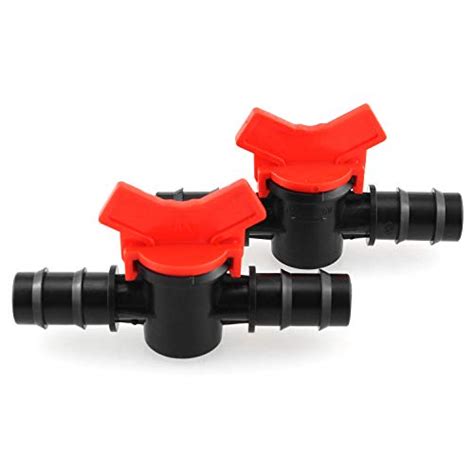 Dgzzi Barbed Ball Valve Pcs Inch Id In Line Ball Valve Shut Off