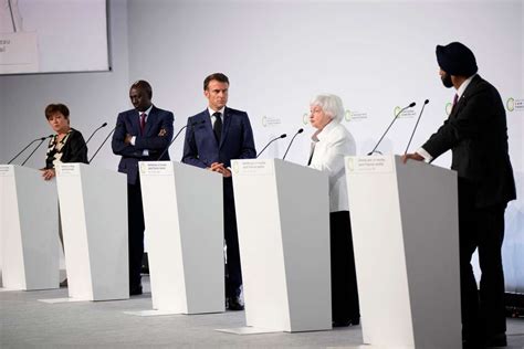 At The Paris Summit The New Global Financial Pact Remains A Project