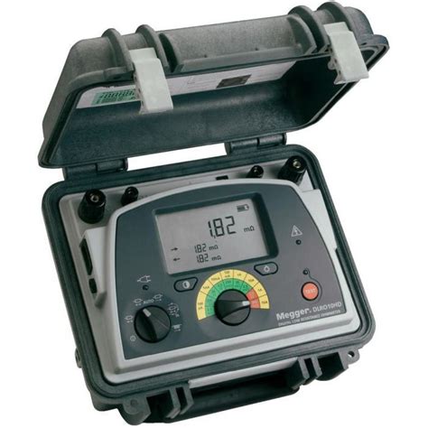 Megger Dlro Hd Dual Power A Low Resistance Ohmeter Gulf Safety Store