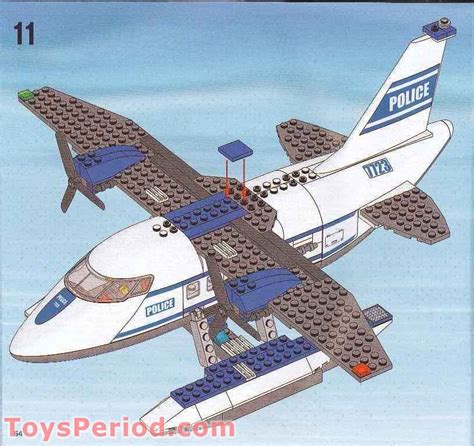 Lego 7723 Police Pontoon Plane Instructions And Parts List