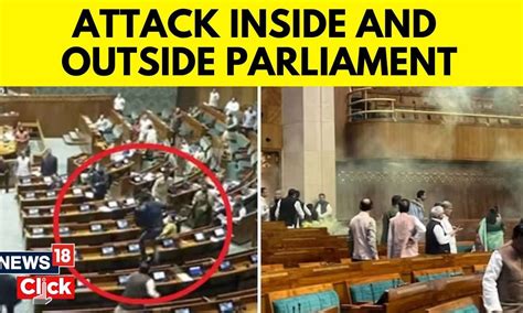 Attack inside and outside Parliament - News18