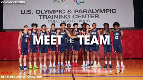 Meet The Team Usa Mens U16 National Team Youtube