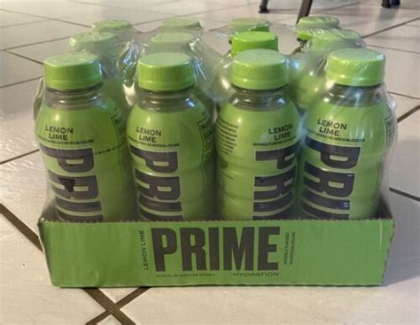 Prime Hydration Drink Logan Paul X Ksi Lemon Lime 12 Pack 🟢 4627865588