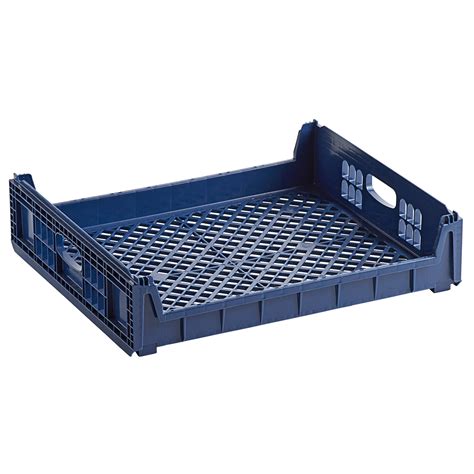 Orbis Npl640 26 X 22 X 6 Customizable Blue Bakery Bread Tray Bread