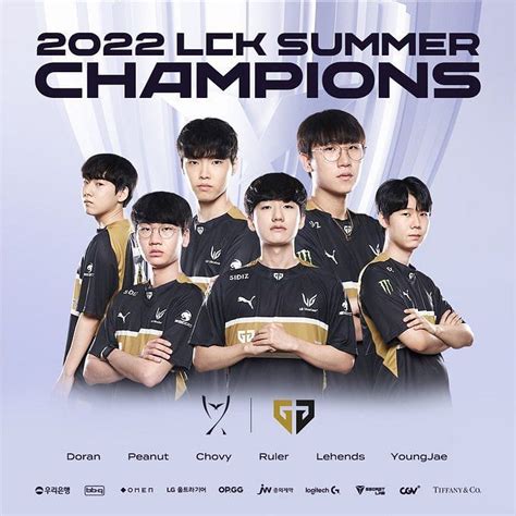 Gen G Crowned League Of Legends Lck Summer Split Champions Rule R