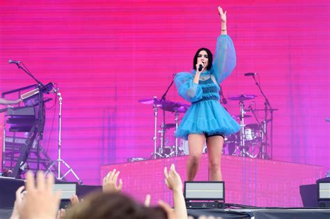 Dua Lipa Performs Live Lollapalooza Paris Festival