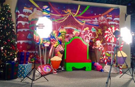 Our Candyland Santa Photo Op Area Is Another Popular Choice For Holiday