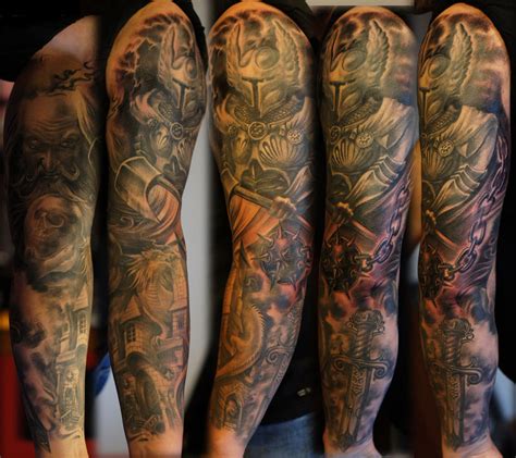 Warrior Sleeve By Strangeris On Deviantart