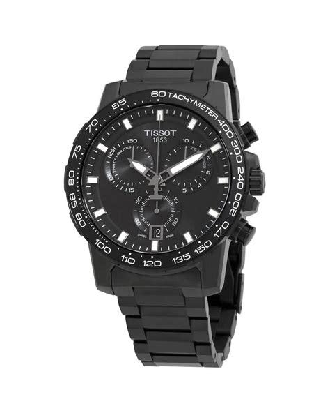 Tissot T Sport Chronograph Quartz Dial Watch 00 In Black For Men Lyst