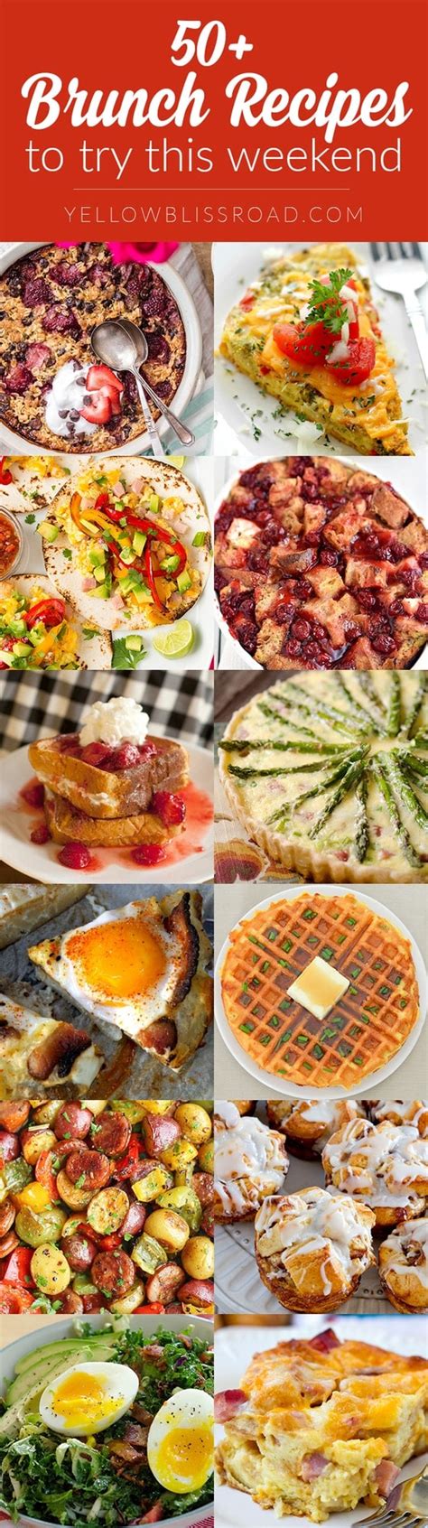 Brunch Recipes to Make This Weekend - Yellow Bliss Road