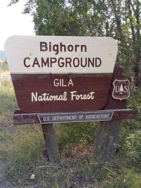 Free Camping at Bighorn Campground Near Glenwood, New Mexico | Rubber ...