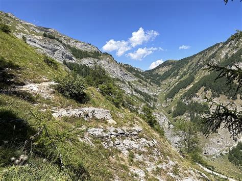 Rückblick ins Tal aus dem wir kamen Fotos hikr org