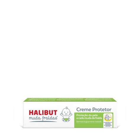 Halibut Muda Fraldas Creme Protetor 50g