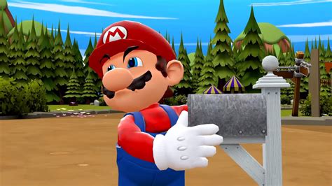 Mario Getting Something From The Mailbox By Yusaku Ikeda On Deviantart