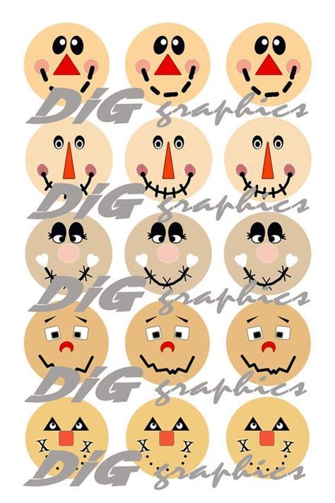 Scarecrow Face Paint Pattern 564x846 Jpeg Scarecrow Face October