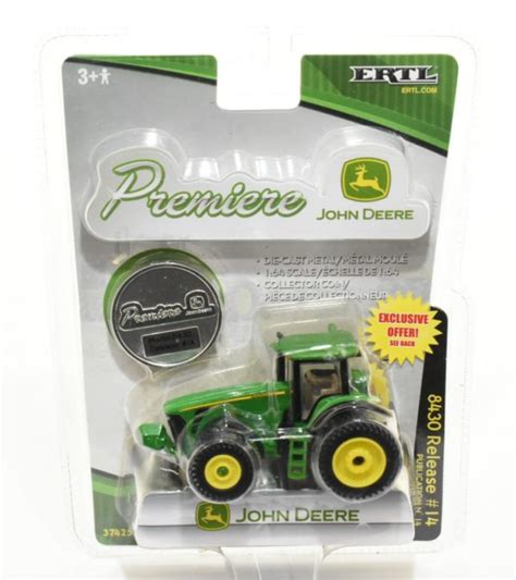 1 64 John Deere 8430 Tractor With Duals On Front And Rear Premiere Series 14 Dalton S Farm Toys