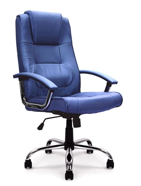 Office Chair Blue Leather Westminster Executive Chair Atg Lbl