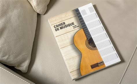 Cahier De Musique Pour Guitare Tablatures Et Diagrammes D Accords