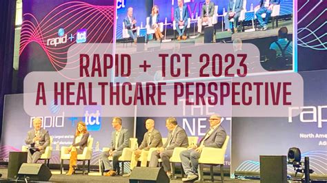 Rapid Tct 2023 A Healthcare Perspective Review