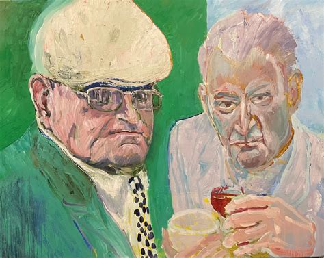 Bild David Hockney Und Lucian Freud 2022 Von Gunther Sichelschmidt